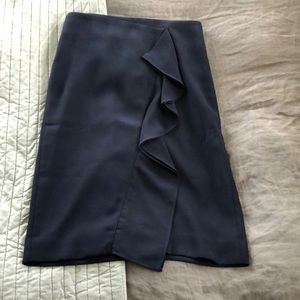 J. Crew ruffle pencil skirt! NWT